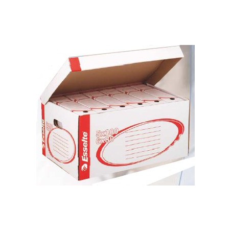 Pudło Archiwizacyjne Esselte Otwierane Z Góry 556x374x260 Białe 128900 261511